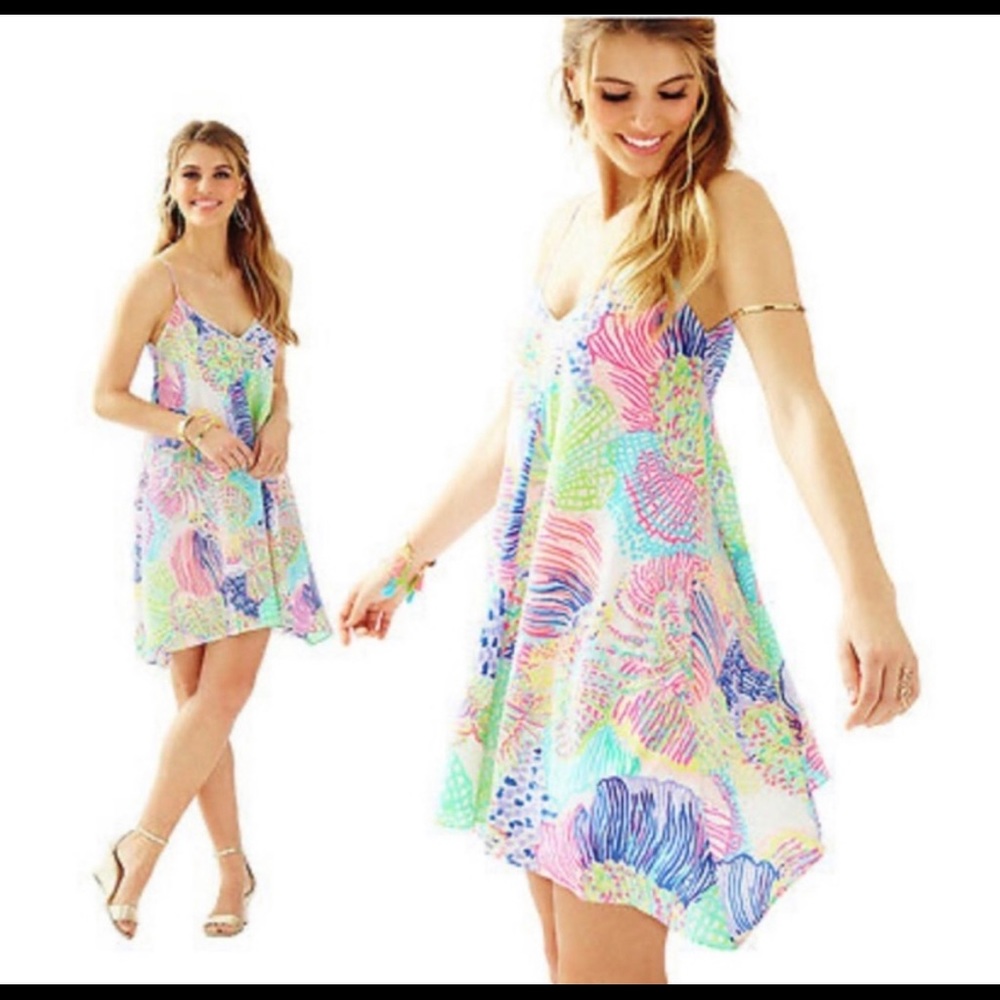 Lilly Pulitzer Clara Silk Slip Dress